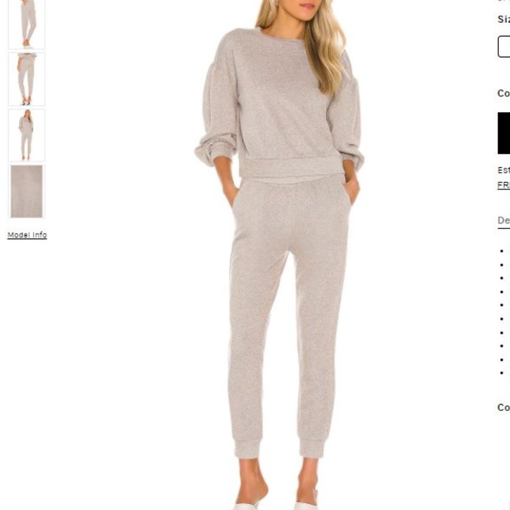 Revolve Cupcakes & Cashmere Matching Sweatsuit Set